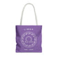 Libra Tote Bag, Purple