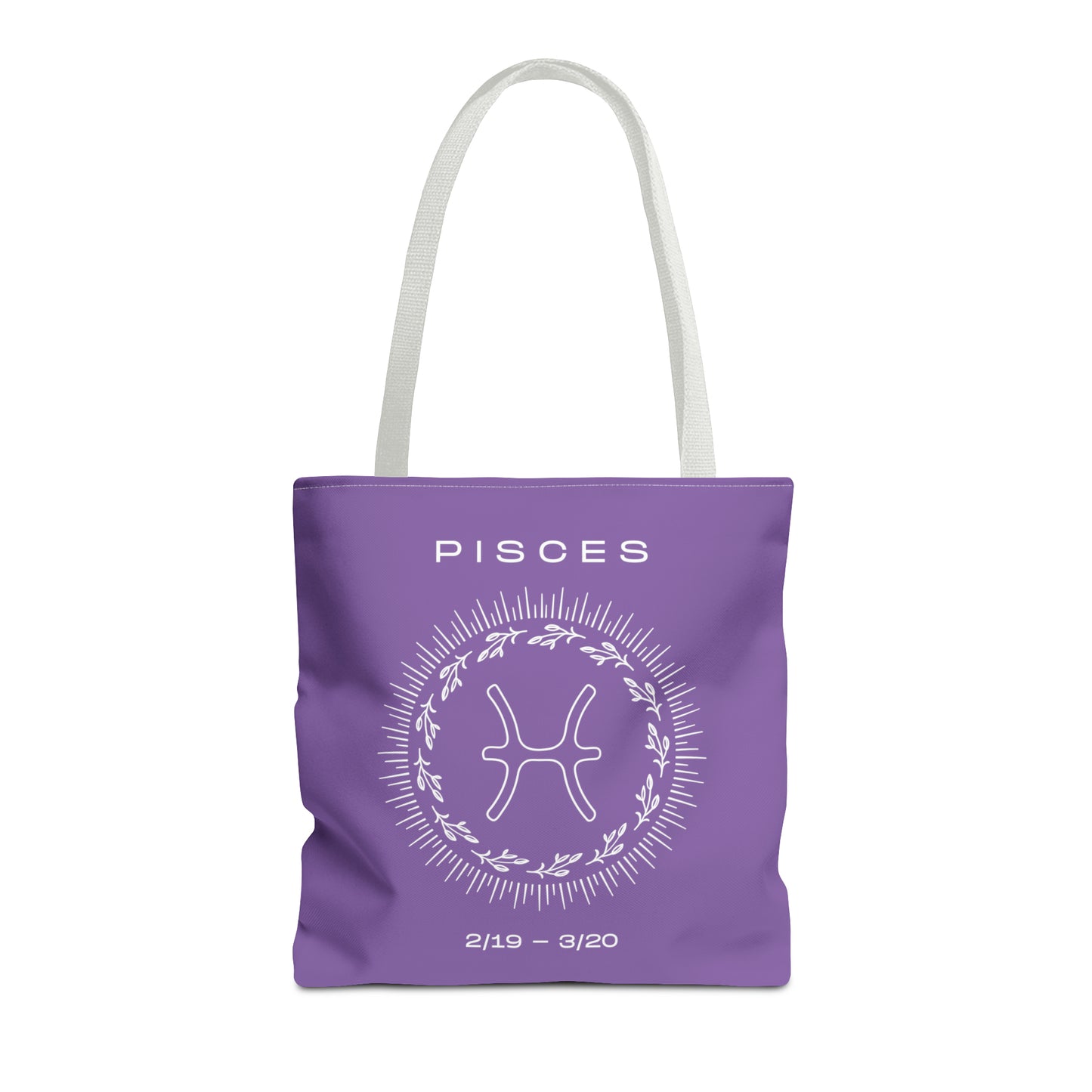 Pisces Tote Bag, Purple