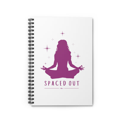 Spaced Out Spiral Notebook Journal - Ruled Line