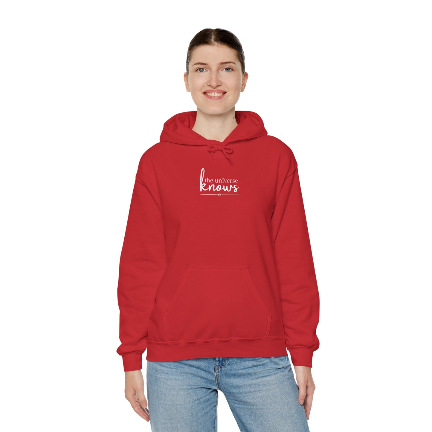 The Universe Knows Hoodie Unisex Heavy Blend™