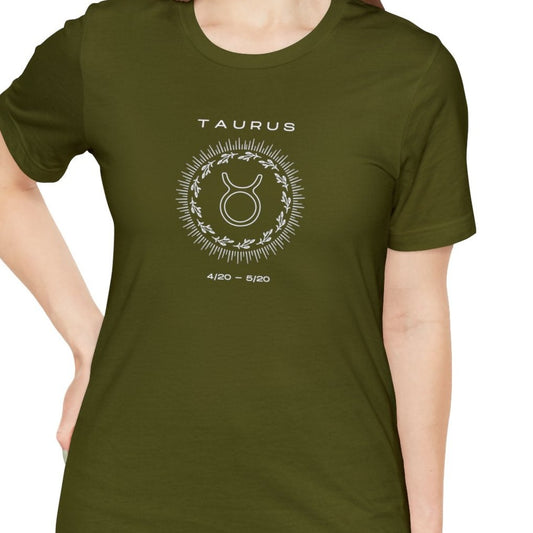 Taurus Shirt Unisex Jersey Short Sleeve Tee