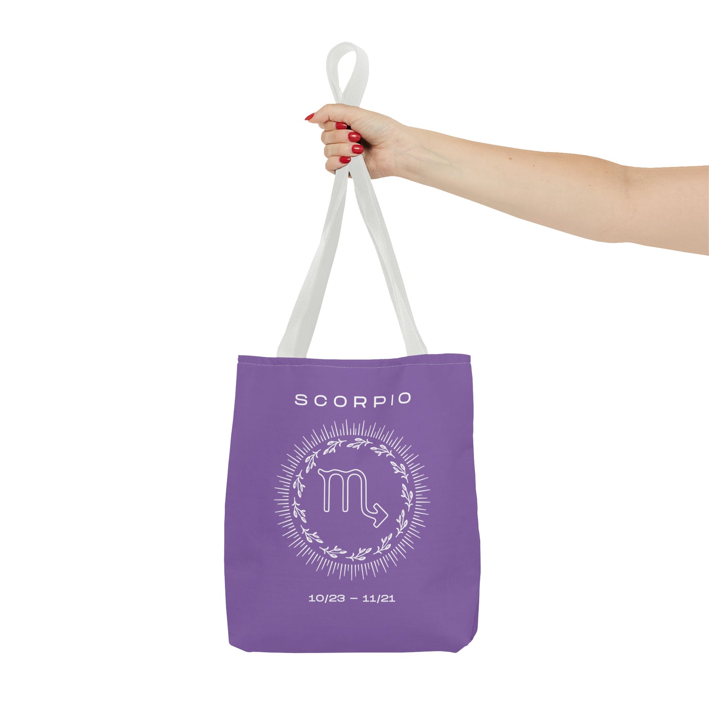 Scorpio Tote Bag, Purple