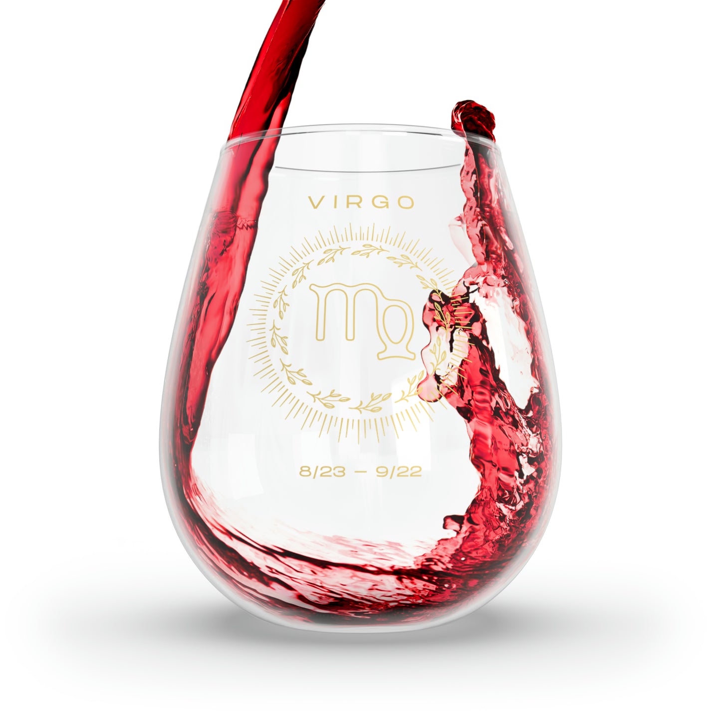 Virgo Stemless Wine Glass 11.75oz